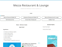 Tablet Screenshot of mezzabuffalo.com
